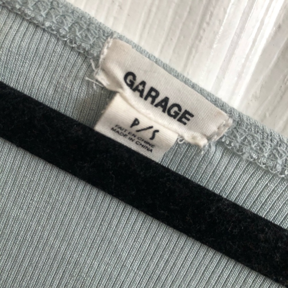 Garage Tie-front Tee - Picture 3 of 3